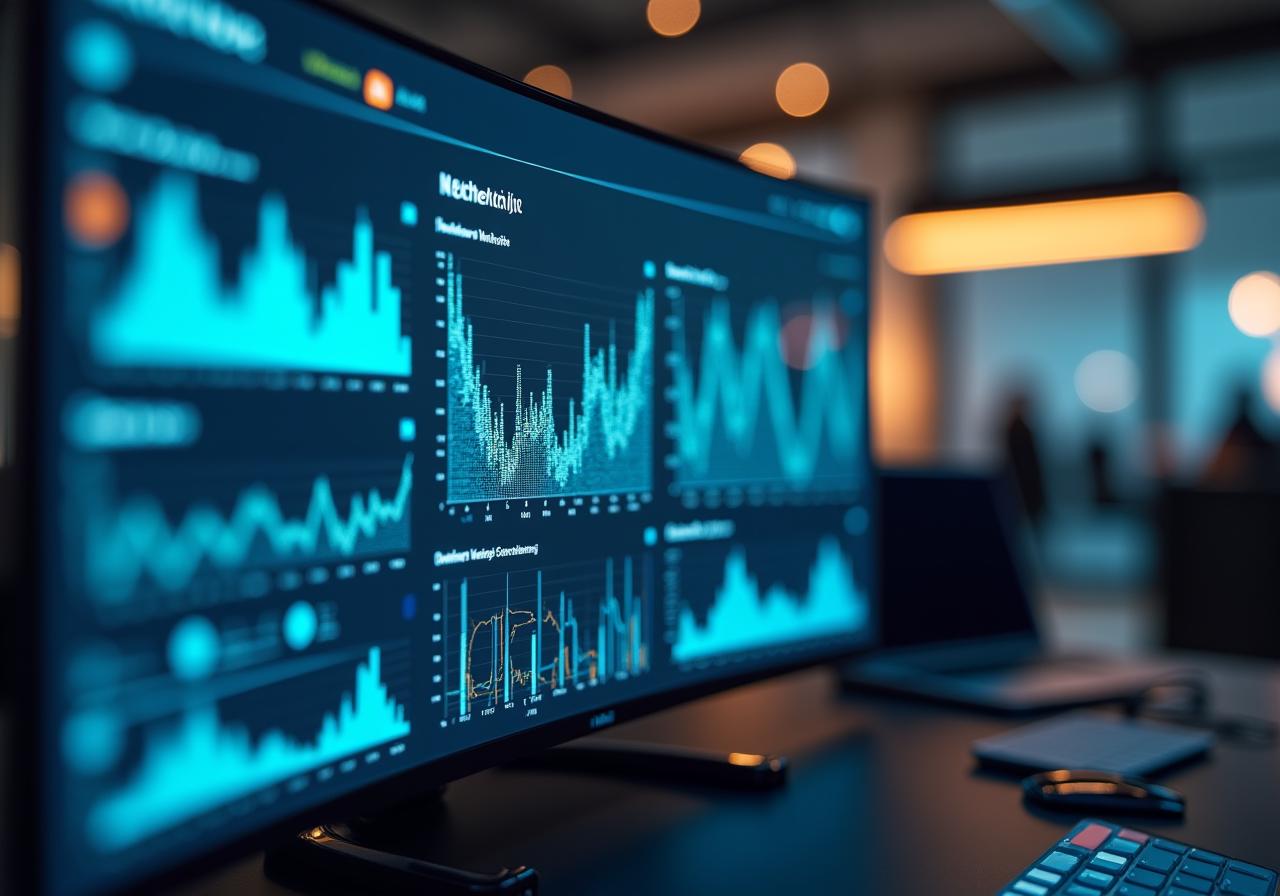 StellarAI analytics dashboard visualization